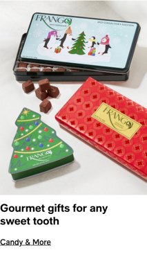Gourmet gifts for any sweet tooth, Candy and more