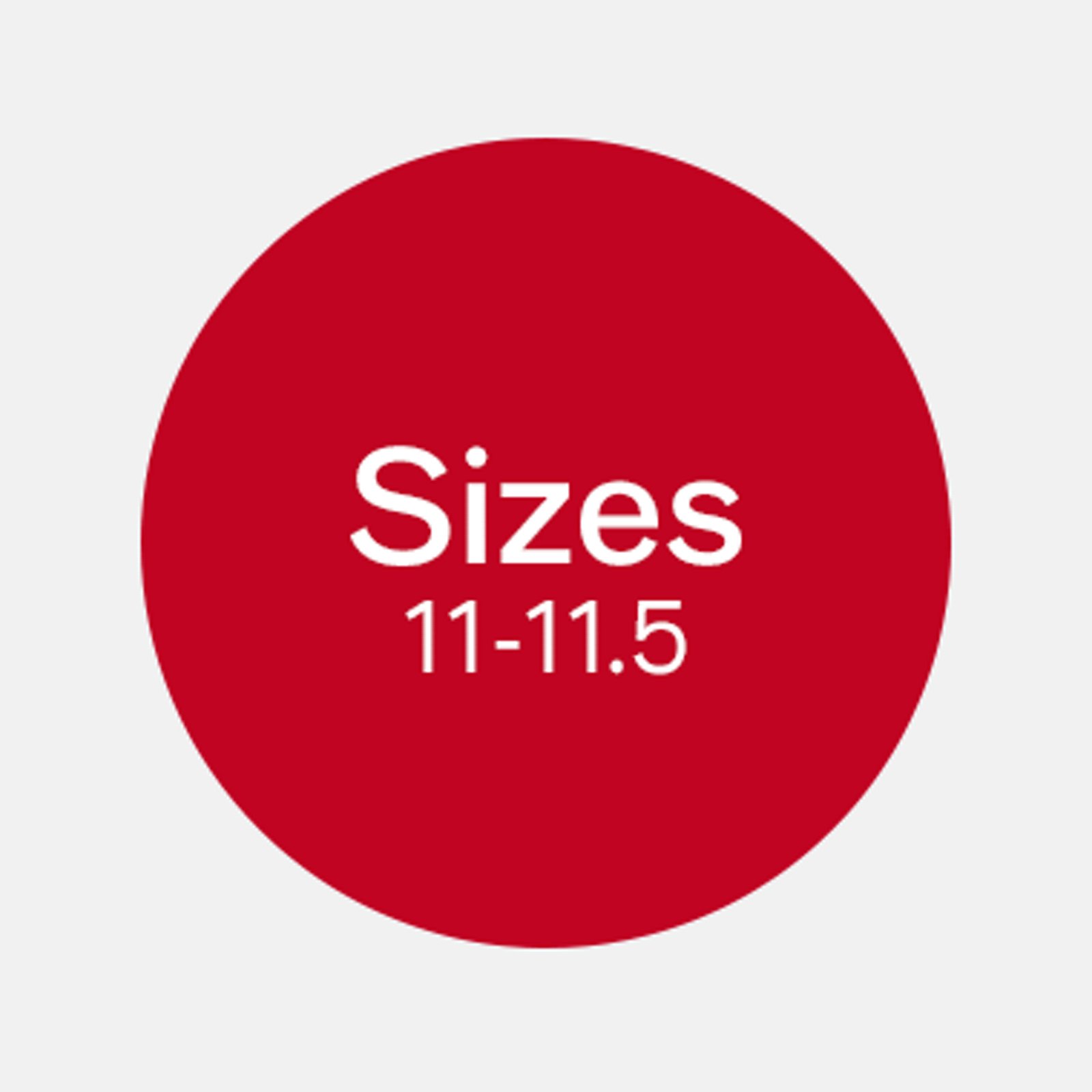 Sizes 11-11.5